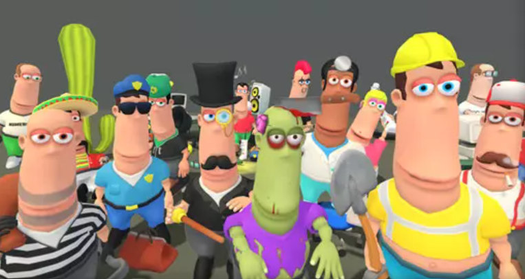 Funny Indie Game Characters